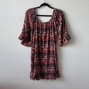 Boho paisley dress